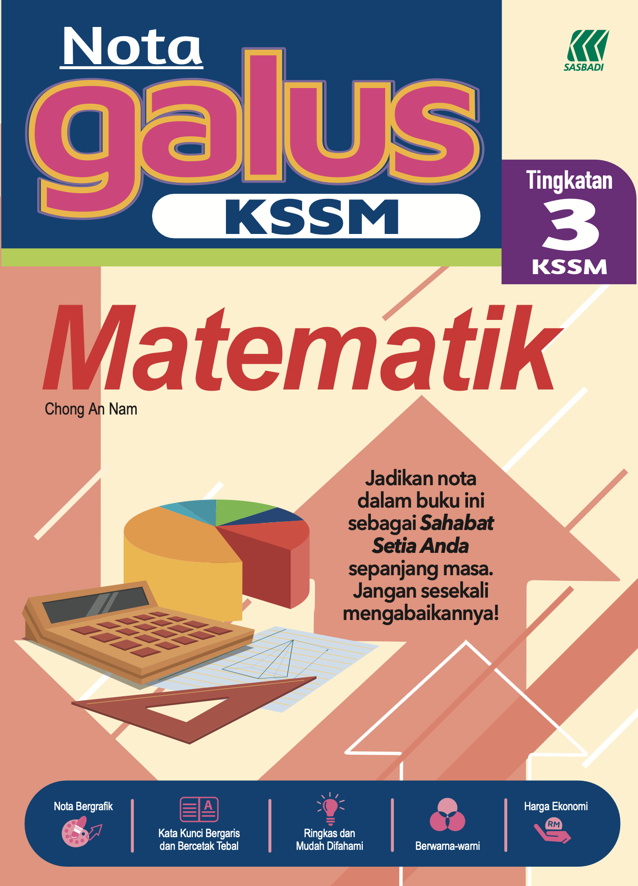 NOTA GALUS KSSM MATEMATIK TING.3 (2026) Cover